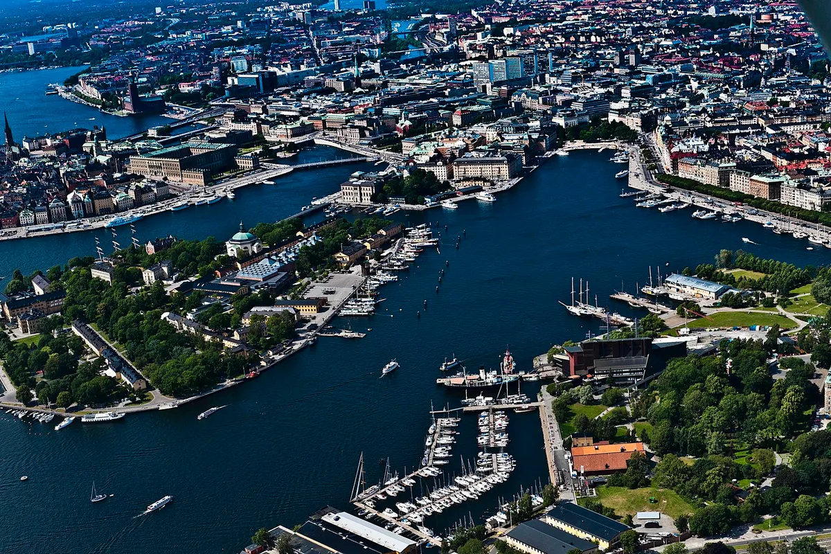Wasahamnen, marina in Stockholm, Sweden — photo 2
