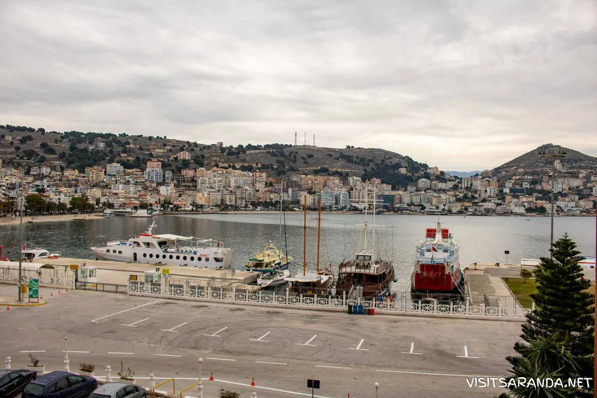 Port of Sarandë, marina in Saranda, Albania — photo 2
