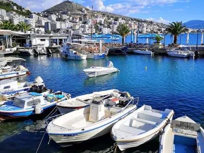 Port of Sarandë, marina in Saranda, Albania — photo 3