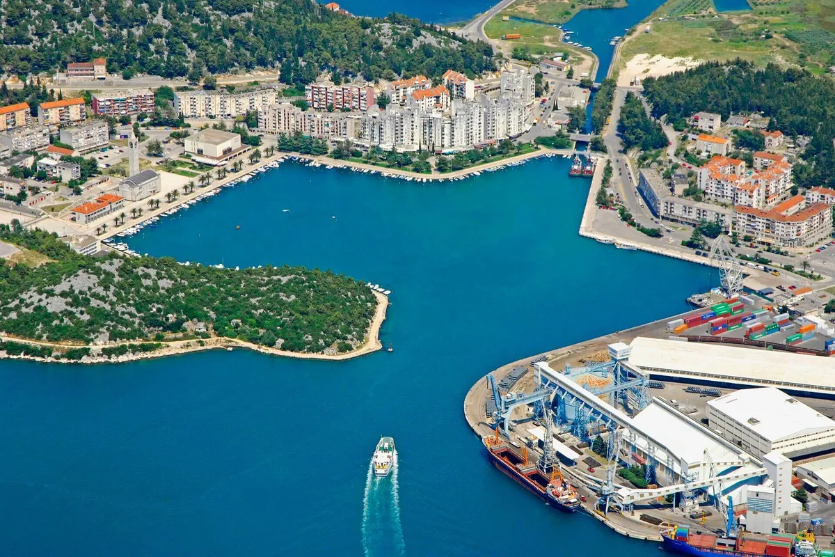 Ploče City Port, marina in Grad Ploče, Croatia