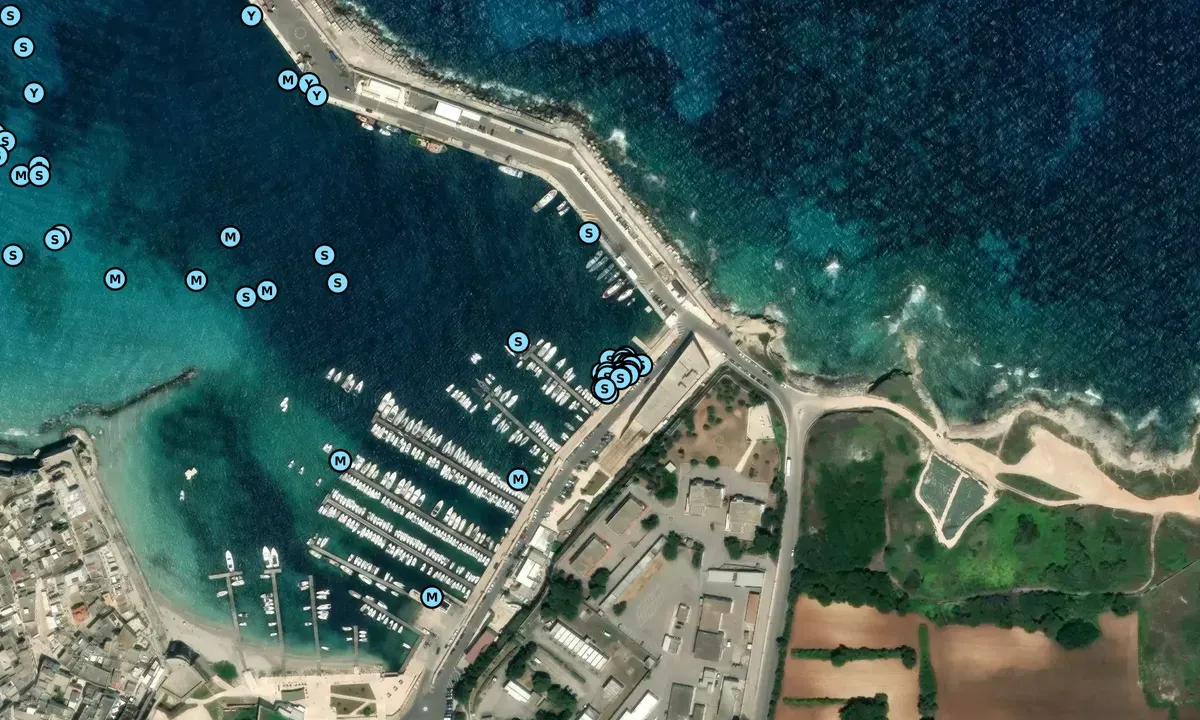 Otranto Marina in Otranto, Italy