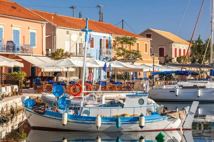 Fiskardo Marina in Fiskardo, Greece — photo 2