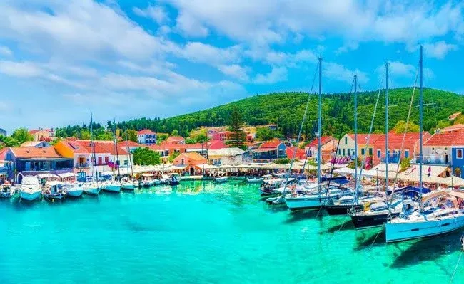 Fiskardo Marina in Fiskardo, Greece — photo 11