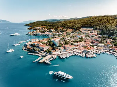 Fiskardo Marina in Fiskardo, Greece — photo 4