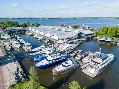Loosdrecht Marina in Loosdrecht, Netherlands