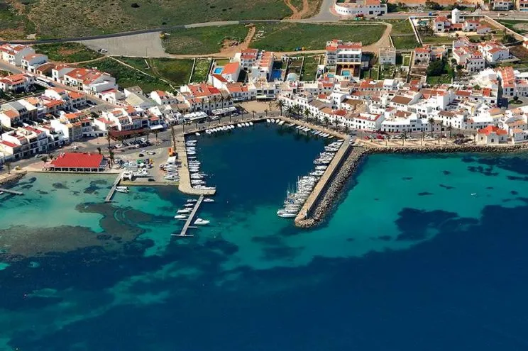 Fornells Marina in es Mercadal, Spain