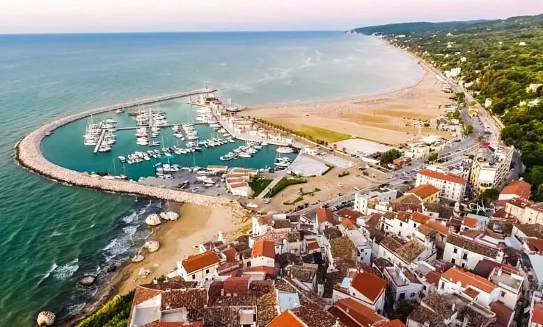Marina di Rodi Garganico in Rodi Garganico, Italy