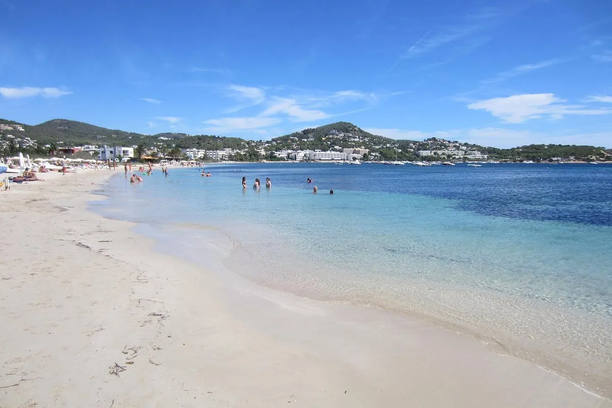 Playa de Talamanca, anchorage in Ibiza, Spain — photo 2
