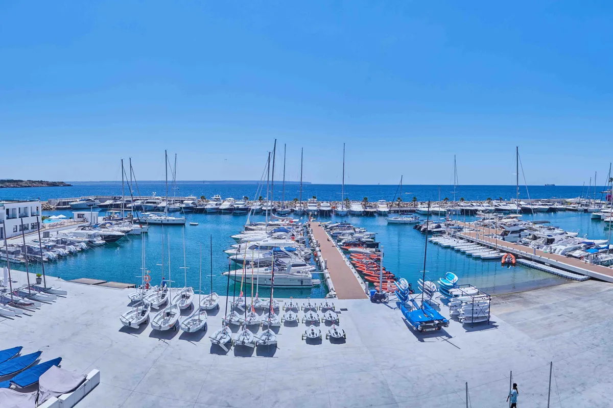 Port Calanova, marina in Palma de Mallorca, Spain
