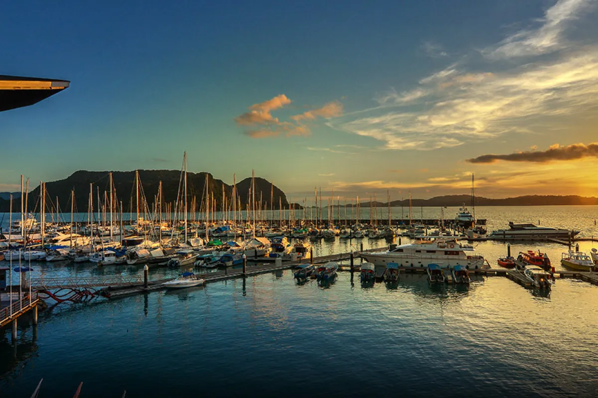 Royal Langkawi Yacht Club, marina in Kuah, Malaysia