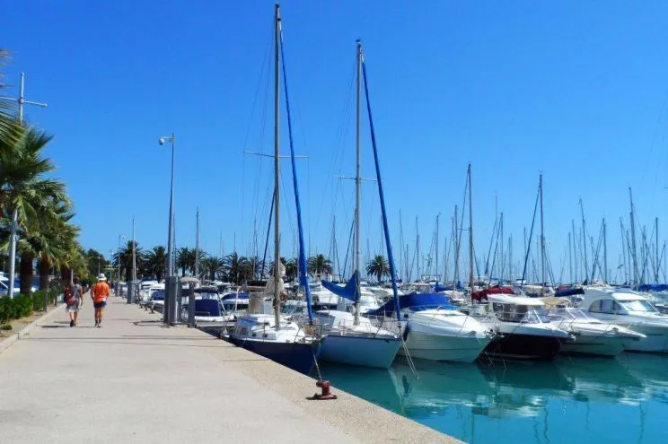 Saint-Laurent-du-Var Marina in Saint-Laurent-du-Var, France