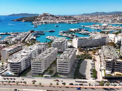 Marina Botafoch in Ibiza, Spain