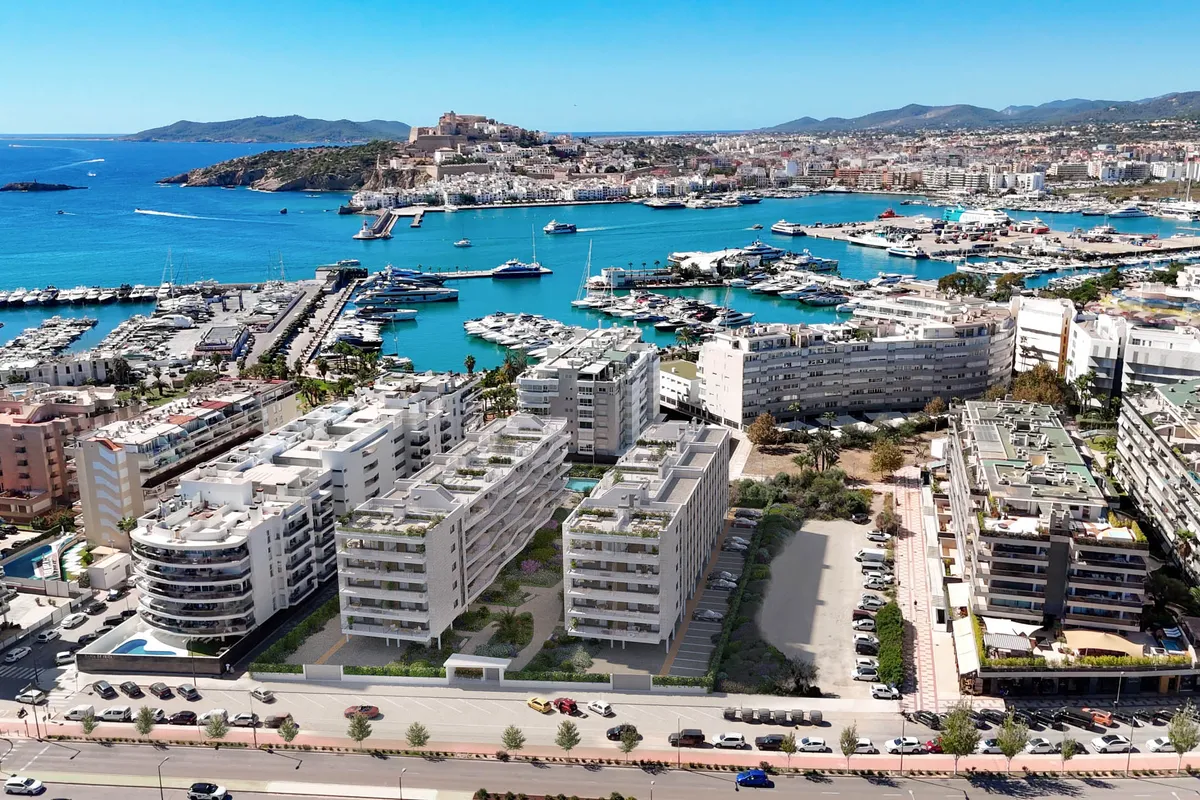 Marina Botafoch in Ibiza, Spain