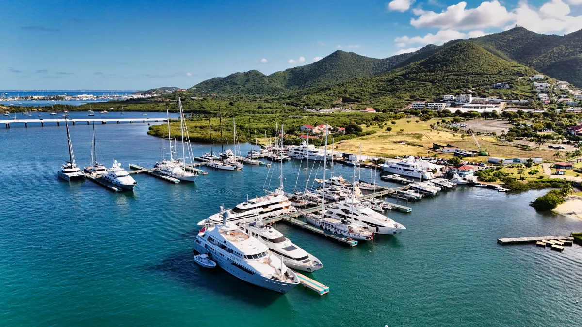 The Yacht Club at Port de Plaisance, marina in Simpson Bay, Sint Maarten — photo 6