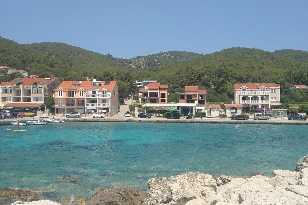 Beach Lido Prizba, marina in Općina Blato, Croatia — photo 2