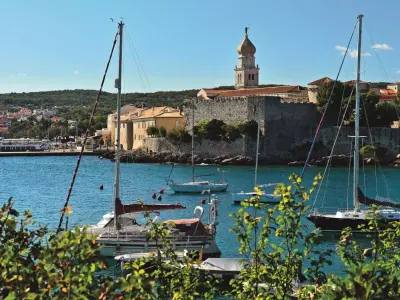 Dunat harbour, marina in Kornić, Croatia — photo 3