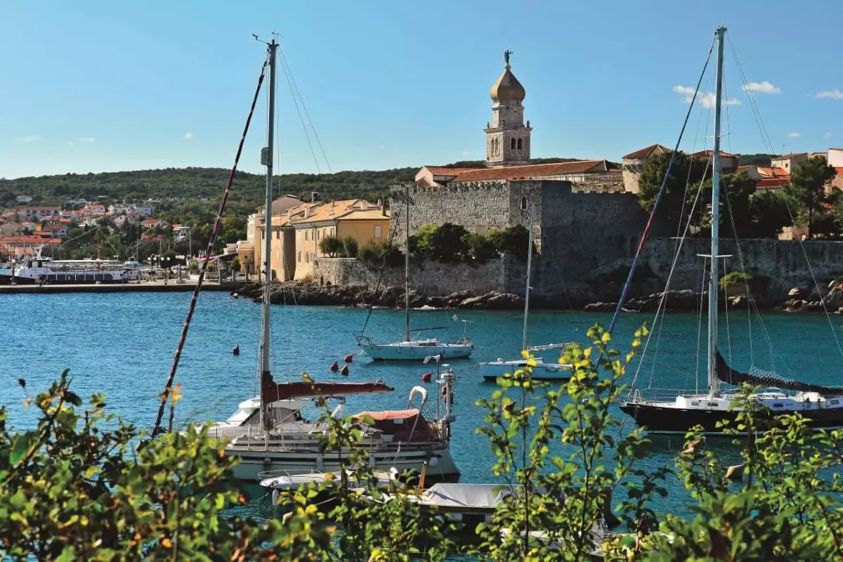 Dunat harbour, marina in Kornić, Croatia — photo 3