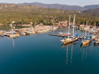 Kekova Üçağız Liman, marina in Demre, Turkey — photo 2