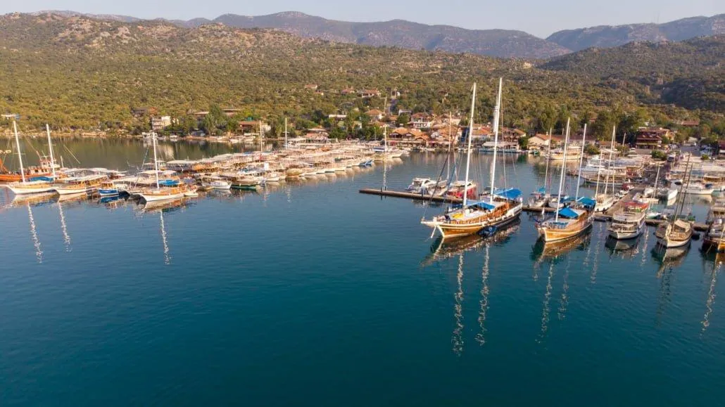 Kekova Üçağız Liman, marina in Demre, Turkey — photo 2