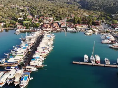 Kekova Üçağız Liman, marina in Demre, Turkey — photo 5