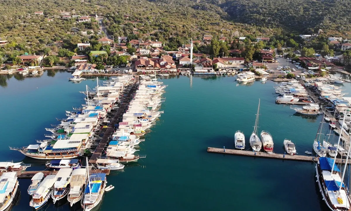 Kekova Üçağız Liman, marina in Demre, Turkey — photo 5