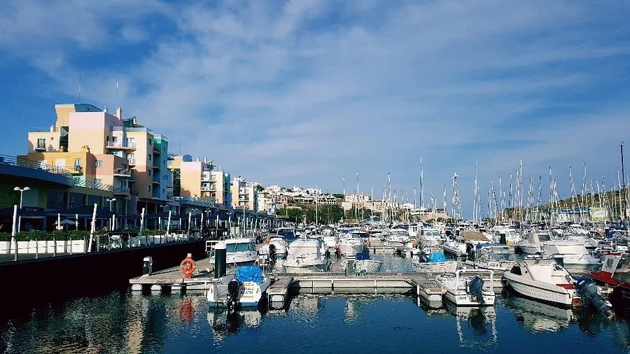 Marina de Albufeira in Albufeira, Portugal