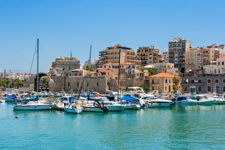 Heraklion Port, marina in Heraklion Municipal Unit, Greece