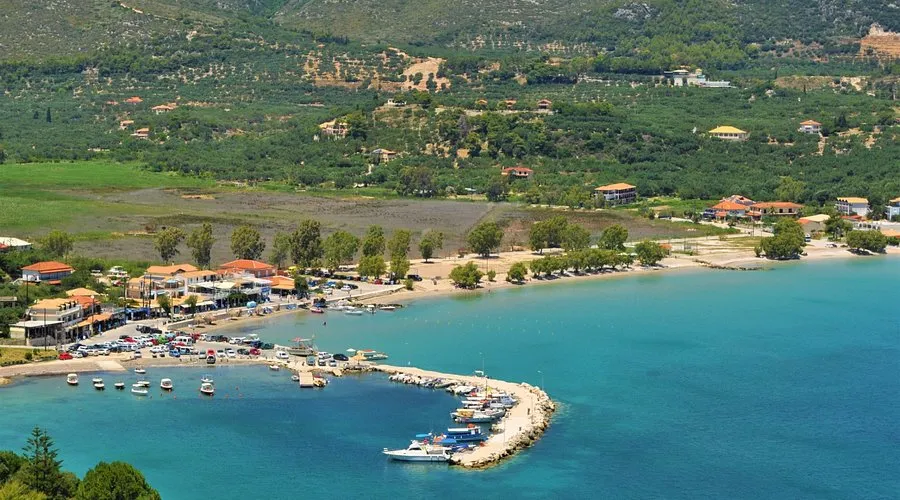 Limni Keri Harbour, marina in Laganas Municipal Unit, Greece