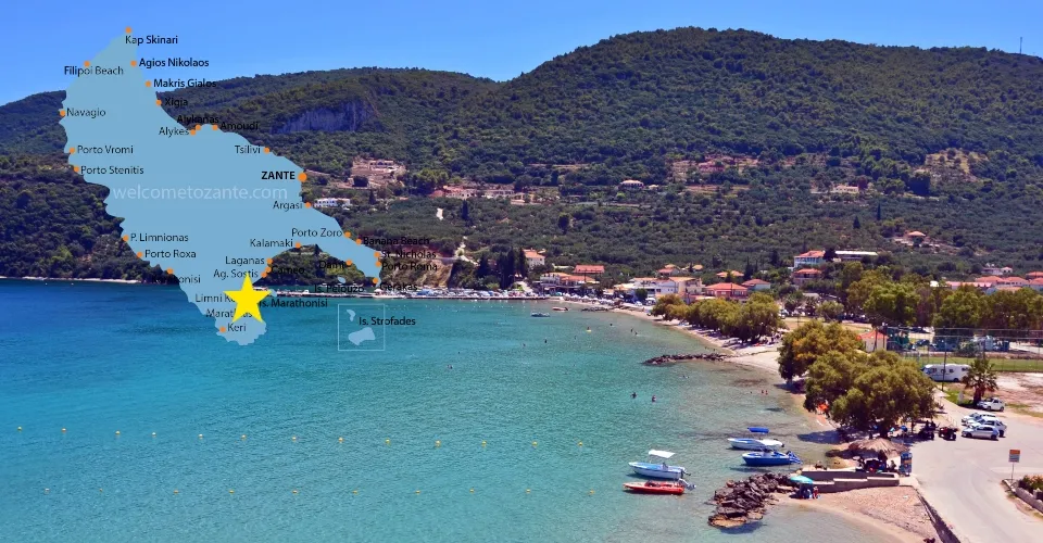 Limni Keri Harbour, marina in Laganas Municipal Unit, Greece — photo 4