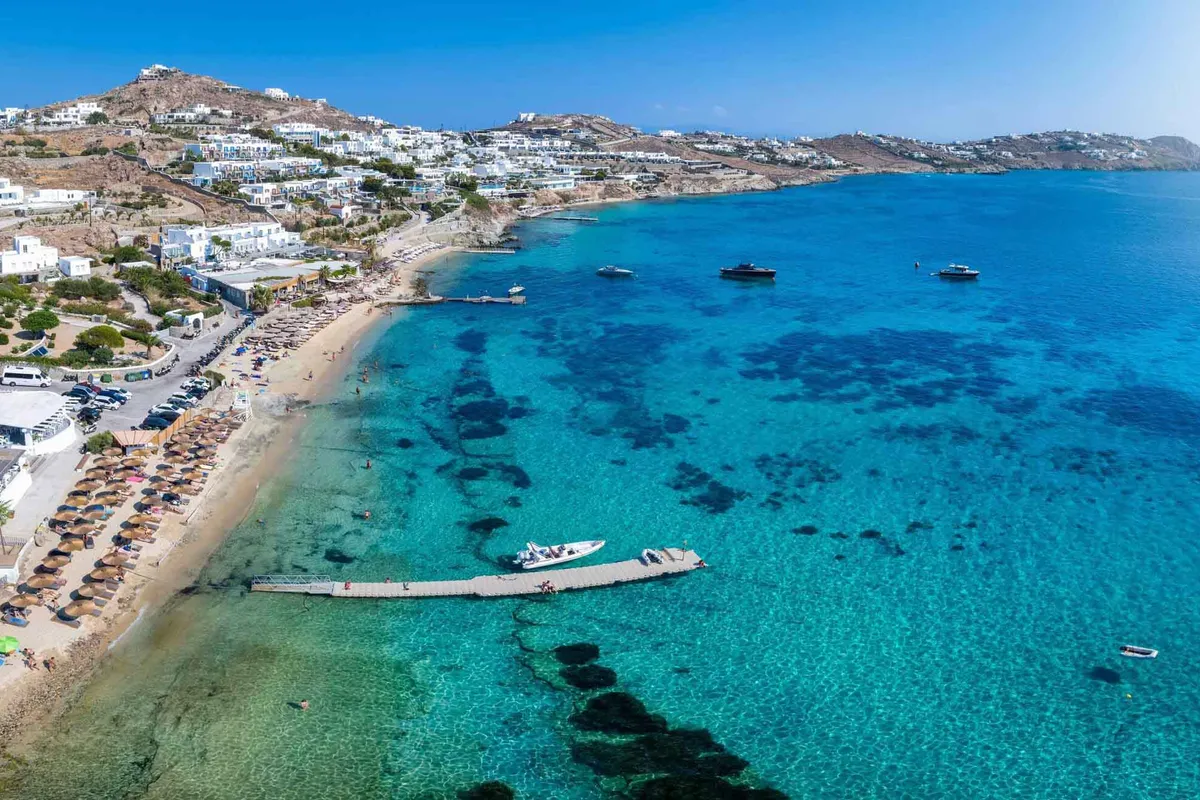 Agios Ioannis bay, marina in Agios Ioannis Diakoftis, Greece — photo 2