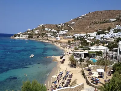 Agios Ioannis bay, marina in Agios Ioannis Diakoftis, Greece — photo 5