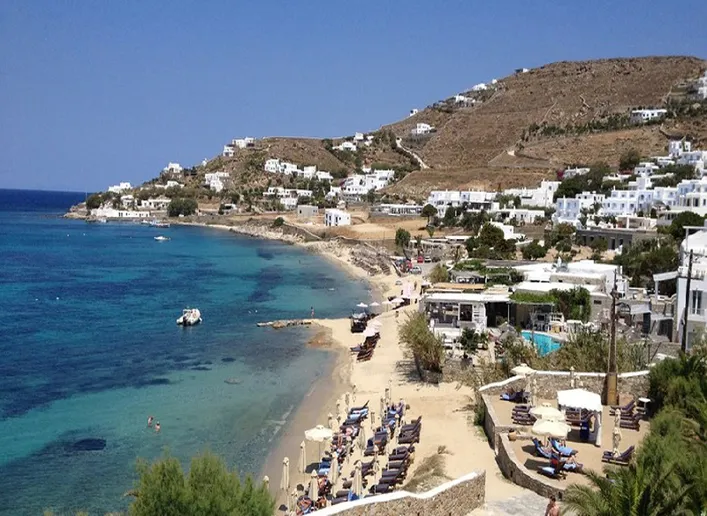Agios Ioannis bay, marina in Agios Ioannis Diakoftis, Greece — photo 5