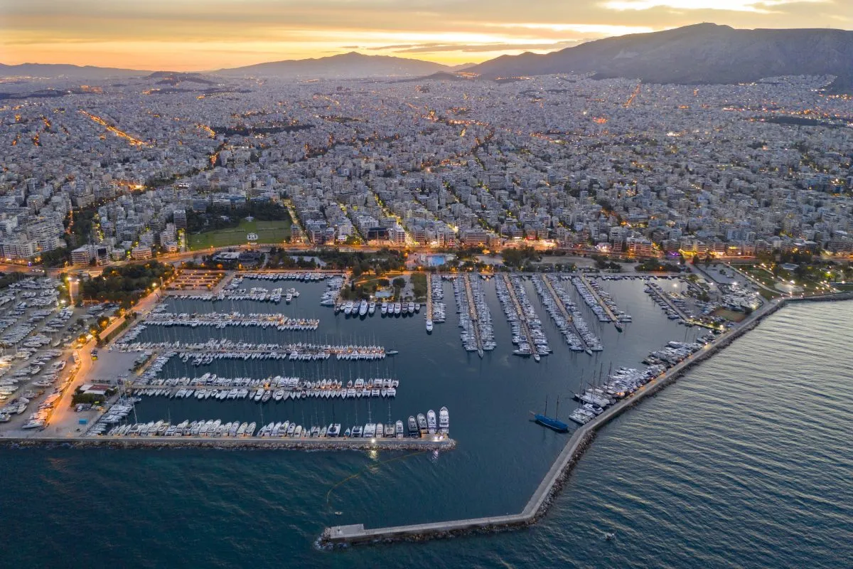 Lagonissi Pier, marina in Kalyvia Thorikou Municipal Unit, Greece — photo 2