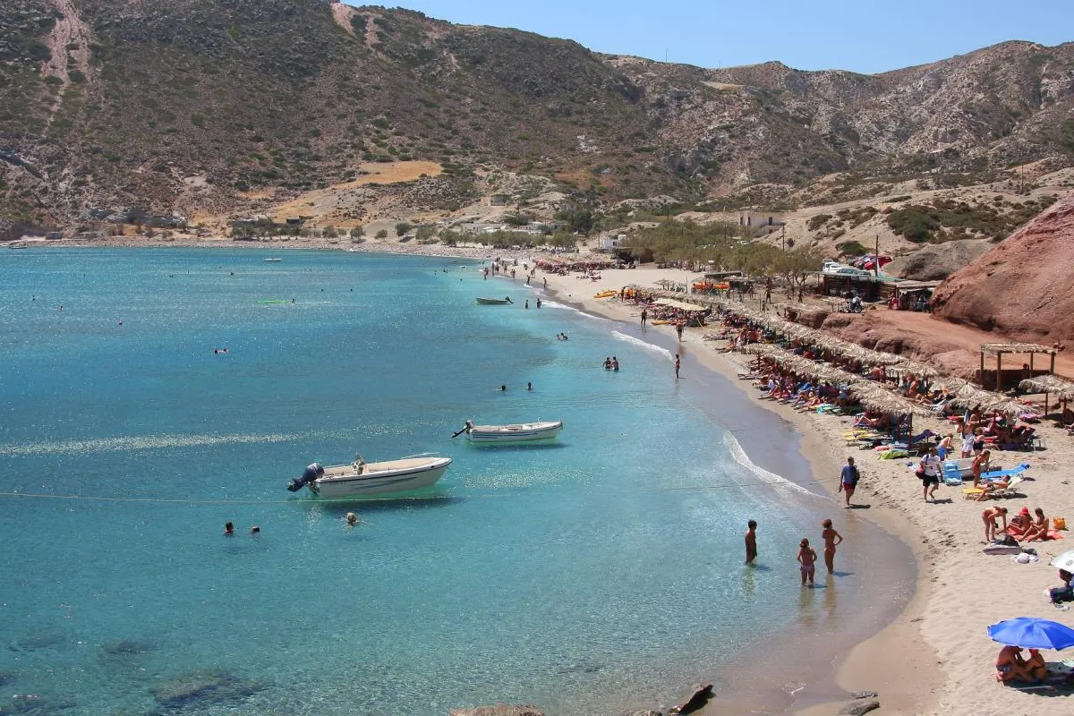 Agia Kiriaki Beach, marina in Greece