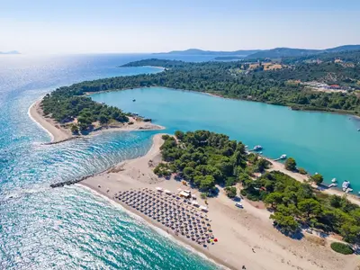 Glarokavos Beach, marina in Pallini Municipal Unit, Greece — photo 2