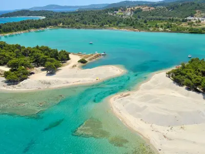 Glarokavos Beach, marina in Pallini Municipal Unit, Greece — photo 3