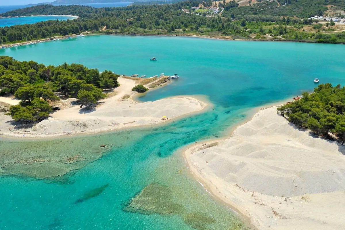 Glarokavos Beach, marina in Pallini Municipal Unit, Greece — photo 3