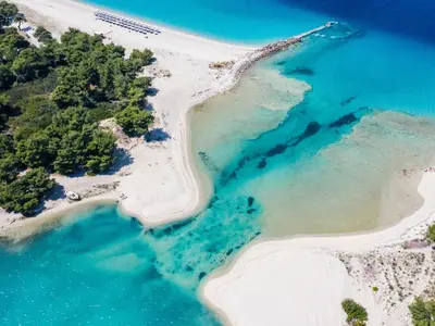 Glarokavos Beach, marina in Pallini Municipal Unit, Greece — photo 5