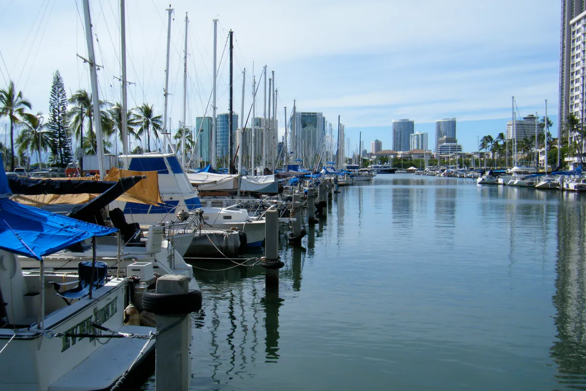 Ala Wai Boat Harbor, marina in Honolulu, United States