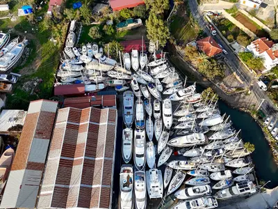 Bozburun pier, marina in Marmaris, Turkey — photo 2