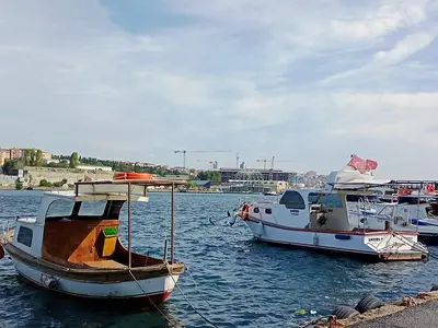 Balat Parkı Marina in Istanbul, Turkey