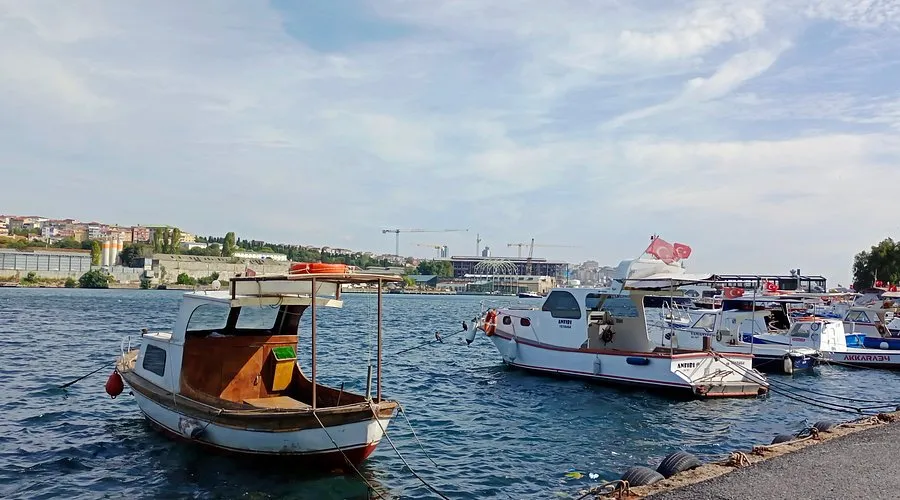 Balat Parkı Marina in Istanbul, Turkey
