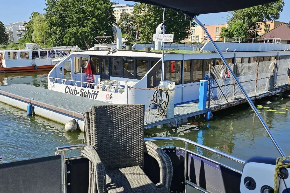 Berlin Spandau Haselhorst Marina in Berlin, Germany