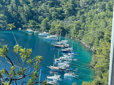 Sarsala bay pier, marina in Dalaman, Turkey — photo 2
