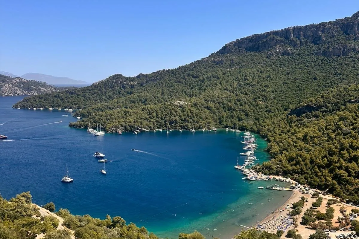 Sarsala bay pier, marina in Dalaman, Turkey — photo 3