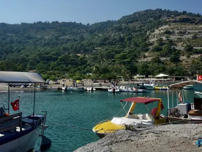 Sarsala bay pier, marina in Dalaman, Turkey — photo 4