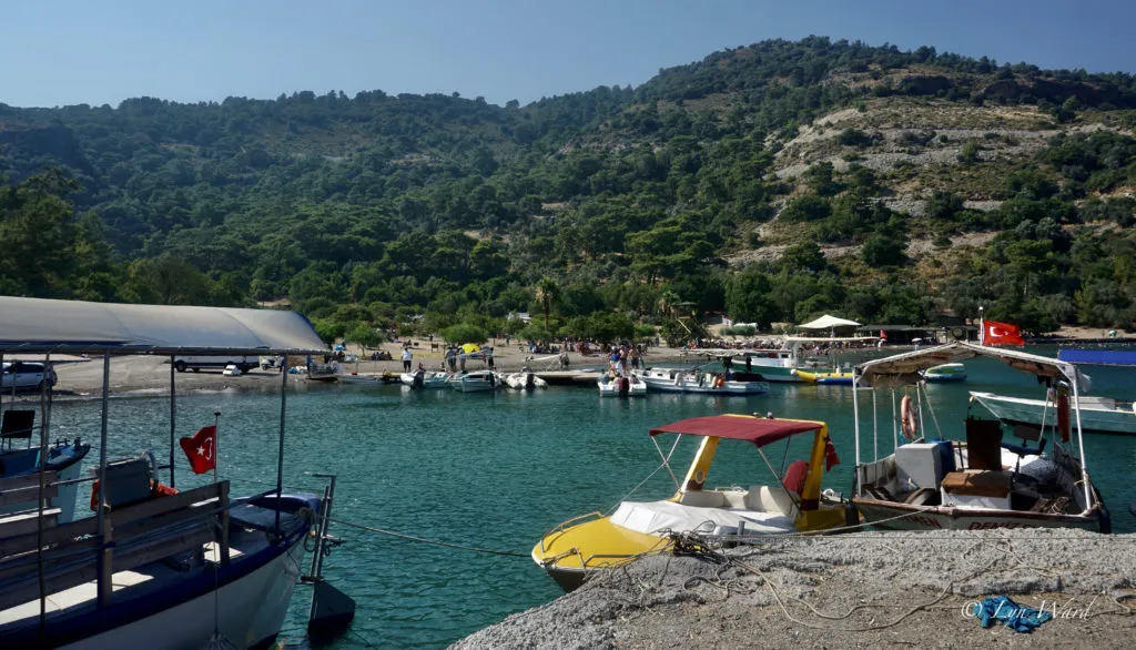 Sarsala bay pier, marina in Dalaman, Turkey — photo 4