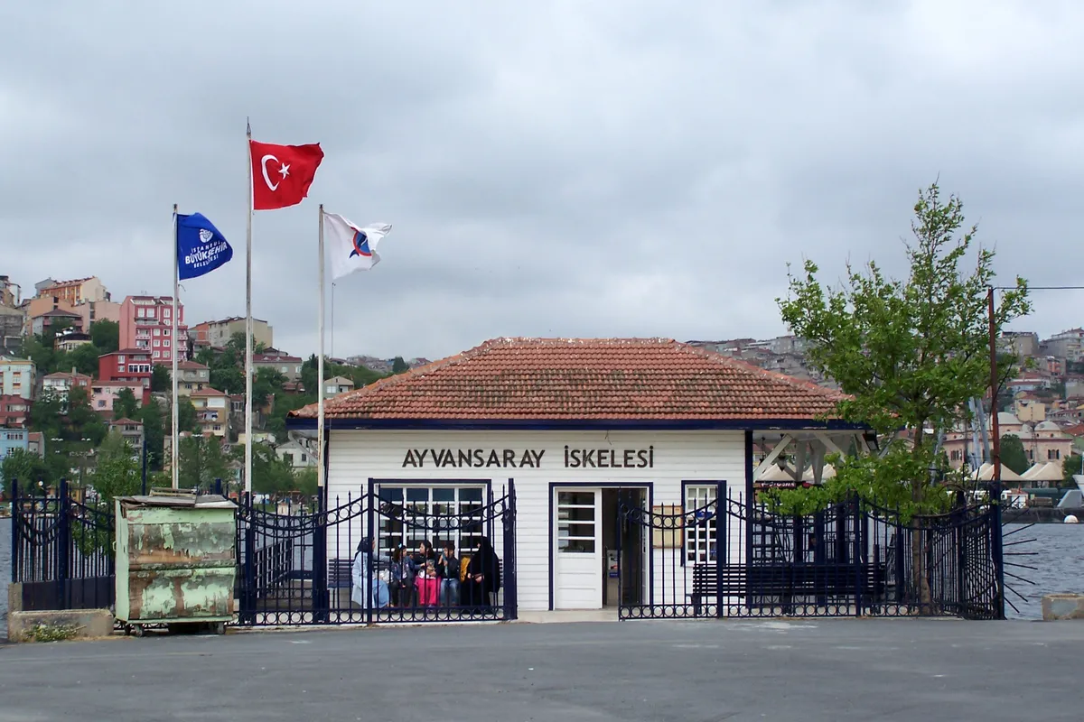 Ayvansaray Vapur Iskelesi, marina in Istanbul, Turkey