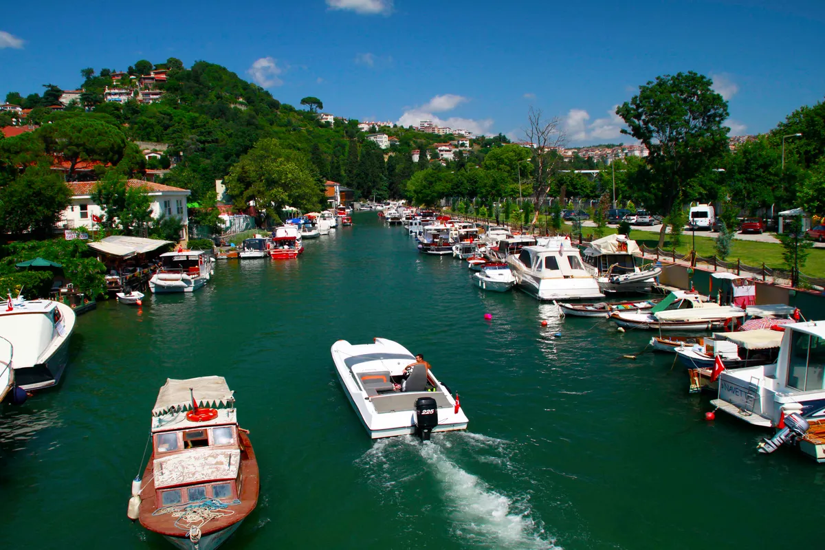 Göksu Marina in Beykoz, Turkey