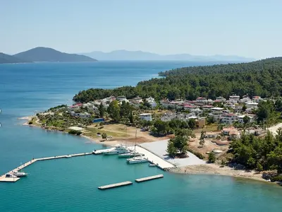 Kazıklı Iskele, marina in Milas, Turkey
